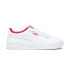 Фото #2 товара Puma Carina 2.0 Lace Up Womens White Sneakers Casual Shoes 38584926
