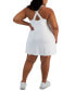 Фото #3 товара Plus Size Active Solid Cross-Back Sleeveless Dress, Created for Macy's