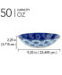 Фото #3 товара Carnival Blue Set of 6 Soup or Pasta Bowl 6 Asst