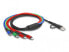 Фото #1 товара Delock 87884 - 1.2 m - USB A/USB C - USB 2.0 - Black - Blue - Green - Red