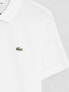 Фото #4 товара Lacoste slim fit pique polo in white