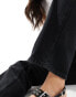 Фото #2 товара Mango straight leg jeans in black