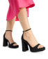 ფოტო #6 პროდუქტის Women's Montag Two-Piece Ankle-Strap Block-Heel Sandals