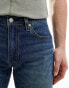 Фото #5 товара Levi's 512 slim taper jeans in mid blue