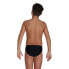 SPEEDO Boom Logo Splice 5 cm Swimming Brief Black / Papaya Punch, 13-14 лет - фото #6