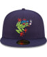 Фото #3 товара Men's Navy Everett AquaSox Authentic Collection 59FIFTY Fitted Hat