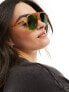 Фото #5 товара AIRE monoceros aviator sunglasses in tort with khaki lens