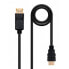 NANOCABLE Display Port Male To HDMI Male cable 2 m