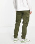 Only & Sons slim fit cuffed cargo in khaki