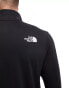 The North Face Training 24/7 1/4 zip logo top in black