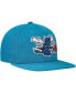 Фото #4 товара Men's Teal Charlotte Hornets Hardwood Classics MVP Team Ground 2.0 Fitted Hat