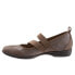 Фото #4 товара Trotters Josie T1761-117 Womens Brown Extra Wide Mary Jane Flats Shoes 6.5
