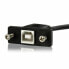 Фото #2 товара USB-кабель Startech USBPNLBFBM1 USB B Чёрный