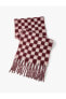 Фото #1 товара Шарф Koton Checkered Soft Tassel