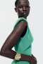 Фото #10 товара Платье мини с карманами ZARA