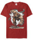 Фото #1 товара Men's Wall Smash Short Sleeve Crew T-shirt