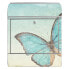 Фото #3 товара Briefkasten Stahl Blaue Schmetterlinge