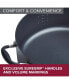 Фото #2 товара Advanced Home Hard-Anodized 7.5-Qt. Nonstick Wide Stockpot