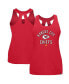 ფოტო #1 პროდუქტის Women's Red Kansas City Chiefs 2024 NFL Training Camp Tank Top