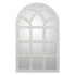 Wall mirror Alexandra House Living White Wood Worn Window 4 x 76 x 50 cm