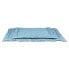 TRIXIE Samoa Classic Travel Blanket Ice Blue / Grey, 85 x 70 cm - фото #1