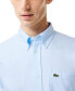 ფოტო #5 პროდუქტის Men's Woven Long Sleeve Button-Down Oxford Shirt