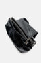 ROCKER SHOULDER BAG WITH FLAP