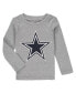 Фото #3 товара Пижама OuterStuff Dallas Cowboys Heathered Gray