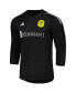 Фото #3 товара Men's Black Nashville SC 2023 Goalkeeper Long Sleeve Replica Jersey