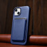 Фото #15 товара Чехол для смартфона ICARER кожаный синий iPhone 14 Plus