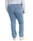 Фото #2 товара Trendy Plus Size Classic Straight Leg Jeans