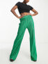 Фото #5 товара I Saw It First Petite plisse trouser in green