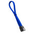 Фото #1 товара cablemod ModMesh - 0.3 m - SATA III - SATA 7-pin - SATA 7-pin - Male/Male - Black - Blue