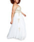 Фото #7 товара Trendy Plus Size Strapless Embellished Gown, Created for Macy's