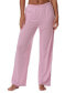 ფოტო #8 პროდუქტის Women's Elastic-Waist Pajama Pants