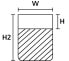 HellermannTyton Hellermann Tyton TAG09LA4-1104-WHCL-1104-CL/WH - White - Polyester - 1000 pc(s) - -40 - 150 °C - 5.8 mm - 1.16 cm