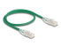 Фото #1 товара Компьютерный кабель Delock Patchkabel Cat.6a U/FTP Slim 0.5 м зеленый
