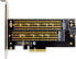 Фото #6 товара Kontroler Digitus PCIe 3.0 x4 - M.2 PCIe + M.2 SATA (DS-33172)