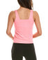 Фото #2 товара Lucky In Love Squared Up Crop Tank Women's Pink Xl