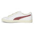 Фото #3 товара Puma Clyde Base Lace Up Mens White Sneakers Casual Shoes 39009103