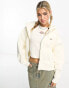 Фото #2 товара Dickies oakport zip hoodie in off white