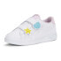 Фото #2 товара Puma Smash V2 Mermaid Slip On Toddler Girls Size 3 M Sneakers Casual Shoes 3918