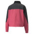 Фото #4 товара Puma Swxp Relaxed Half Zip Woven Jacket Womens Pink Casual Athletic Outerwear 53