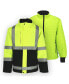 Фото #2 товара Куртка мужская 3-в-1 с системой утепления и защитой от дождя HiVis - ANSI Class 2 RefrigiWear