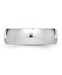 ფოტო #3 პროდუქტის Cobalt Polished Half Round Wedding Band Ring