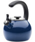 Фото #2 товара Enamel on Steel 2-Qt. Whistling Teakettle with Flip-Up Spout