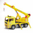 Bruder MAN Crane truck (without Light and Sound Module) - Yellow - ABS synthetics - 4 yr(s) - 1:16 - 175 mm - 425 mm