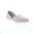 Фото #2 товара Miz Mooz Costa Womens Gray Canvas Slip On Loafer Flats Shoes 6