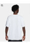 Фото #2 товара Sportswear Premium Essentials Short-Sleeve Oversize Beyaz Erkek T-shirt