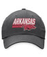 Фото #3 товара Men's Charcoal Arkansas Razorbacks Slice Adjustable Hat